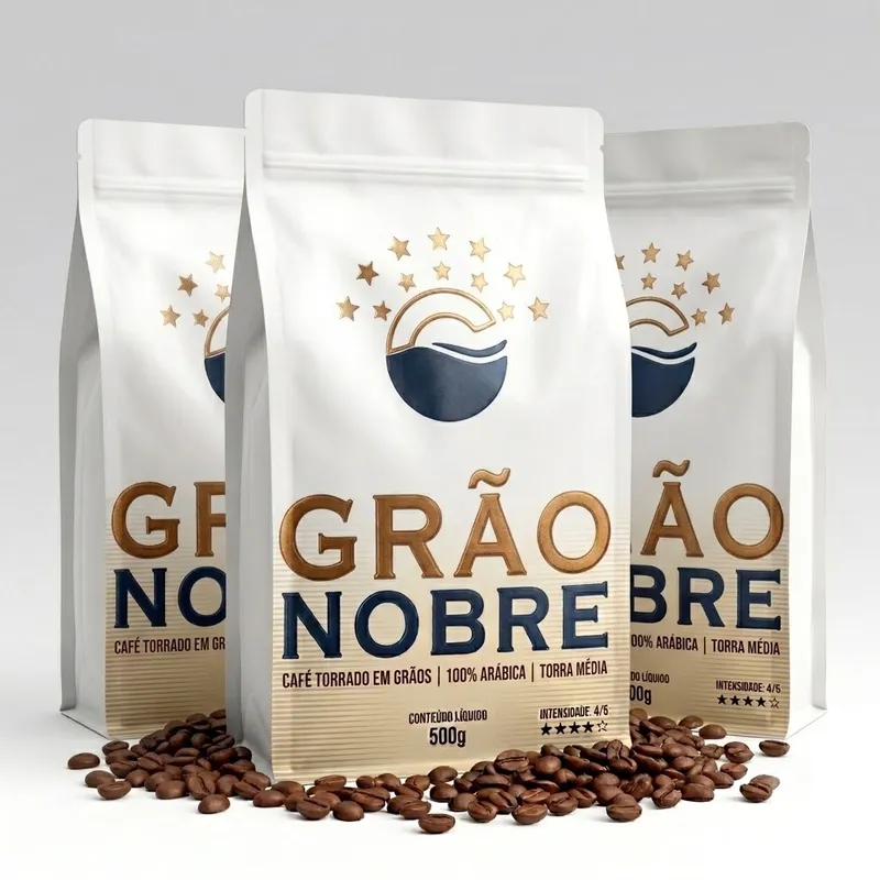 Kit 3 Café Grão Nobre